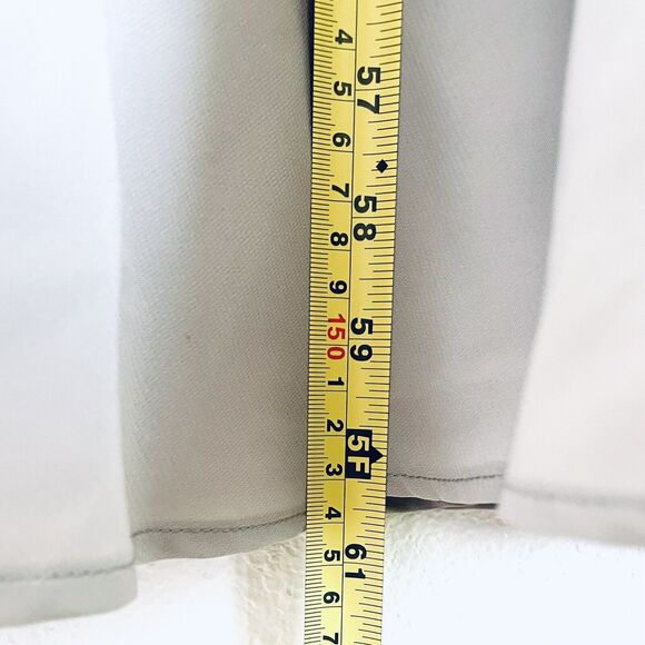 Jenny Yoo Light Grey Blake Maxi Bridesmaid Prom Formal Dress - Picture 8 of 16